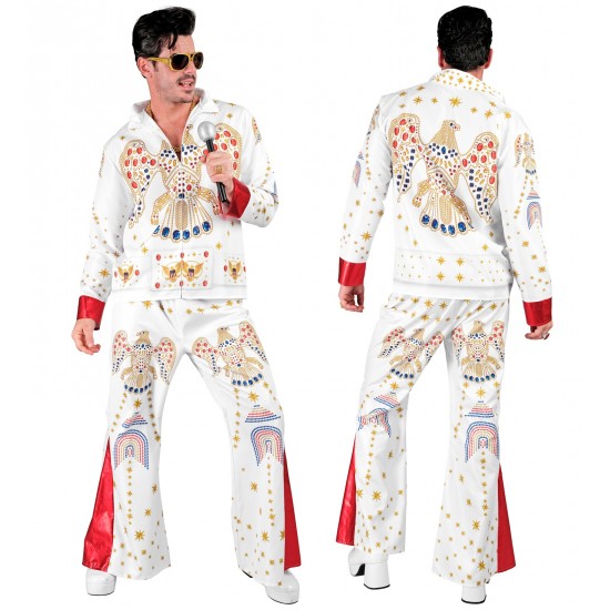 Αποκριάτικη Στολή Βασιλιάς του Rock'n'Roll Έλβις