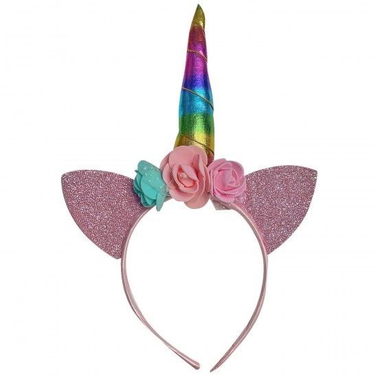 Στέκα Μονόκερος με Αυτιά Φιόγκο Λουλούδια