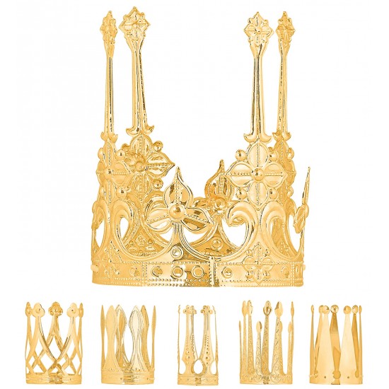 Κορώνα Χρυσή Μεταλλική Mini