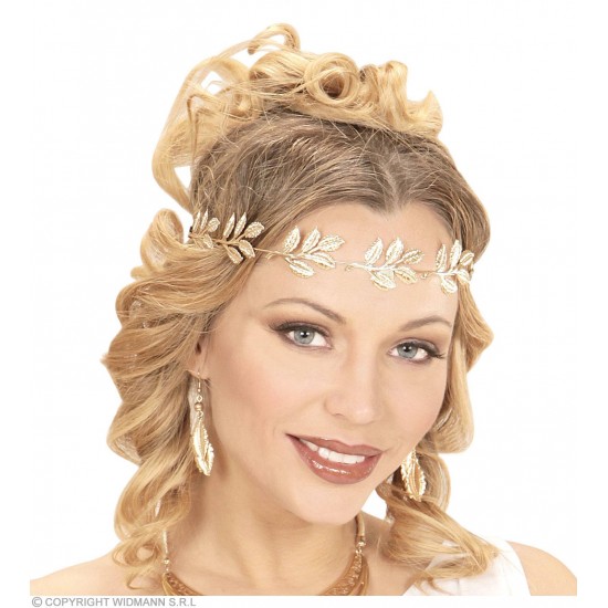 Στεφάνι με Χρυσά Φύλλα μεταλλικό