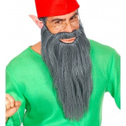 Γενειάδα Γκρι Μακρυά με Μουστάκι 