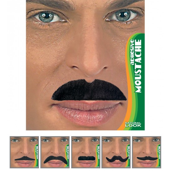 Μουστάκι Μαύρο 6σχ 1τεμ