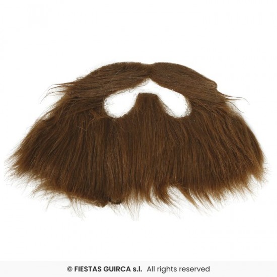 Γενειάδα Καφέ με Μουστάκι