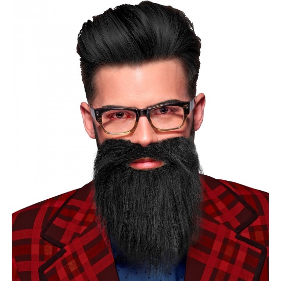 Γενειάδα Μαύρη ή Γκρι με Μουστάκι