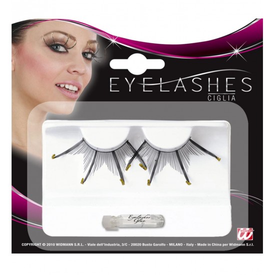 Βλεφαρίδες Γίγας με Glitter 2572E