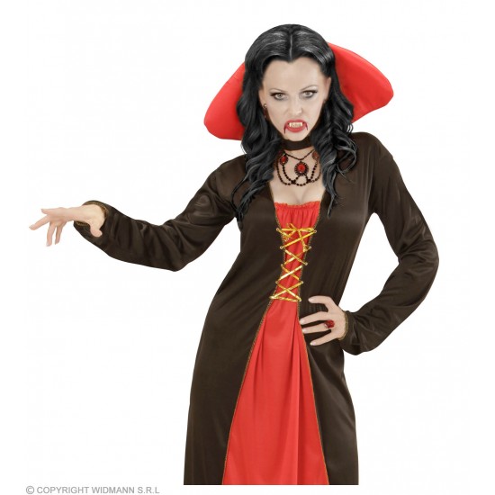 Δόντια-Μασελάκι Βαμπίρ με αμπούλες αίμα