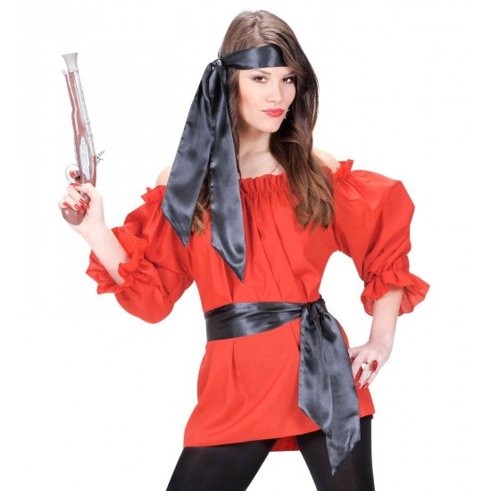 Κορδέλα μαύρη σατέν μακριά 150cm