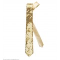 Γραβάτα Χρυσή με Παγιέτες W9062G