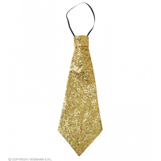 Γραβάτα Χρυσή Glitter W9362G