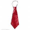 Γραβάτα Κόκκινη Glitter W9365R