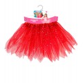 Φούστα Tutu Κόκκινη με Στρας 30 cm