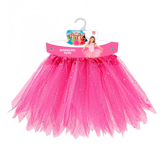 Φούστα Tutu Φουξ με Στρας 30 cm