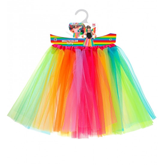 Φούστα Tutu Πολύχρωμη 40 cm