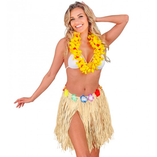 Φούστα Χαβανέζικη 40 cm με λουλούδια