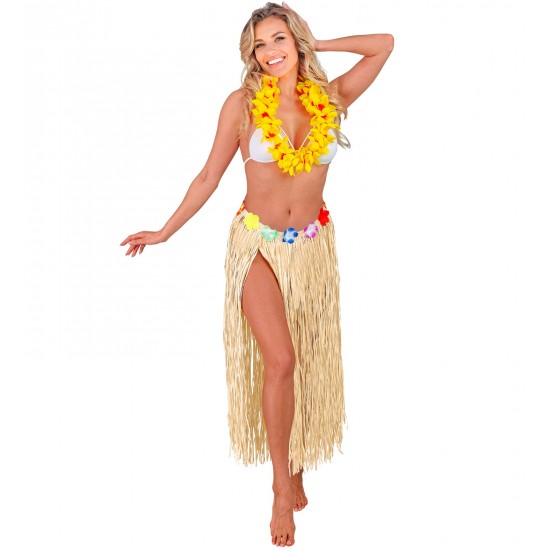 Χαβανέζικη Φούστα 80 cm με λουλούδια 