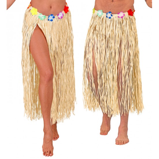 Χαβανέζικη Φούστα 80 cm με λουλούδια 