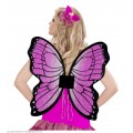Φτερά Πεταλούδας Μωβ με Glitter 50x50cm