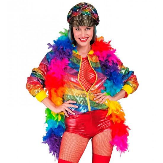 Αποκριάτικο Μπόα Πολύχρωμο 180cm