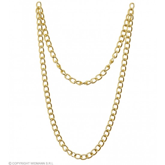 Χρυσή Αλυσίδα για Λαιμό 120cm