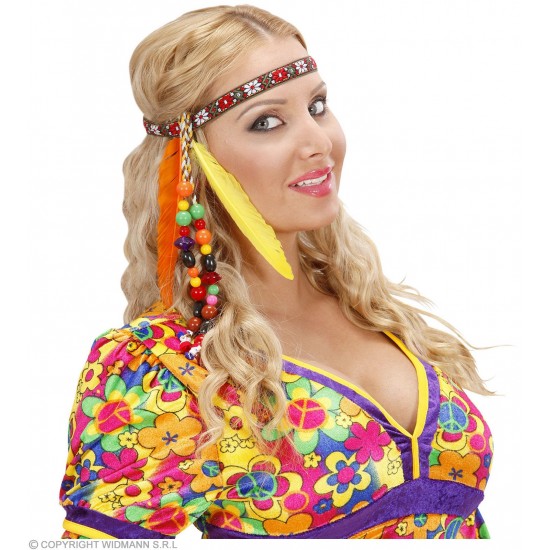 Κορδέλα με Φτερά και Χάντρες