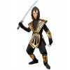 Αποκριάτικη Στολή Νίντζα Χρυσός