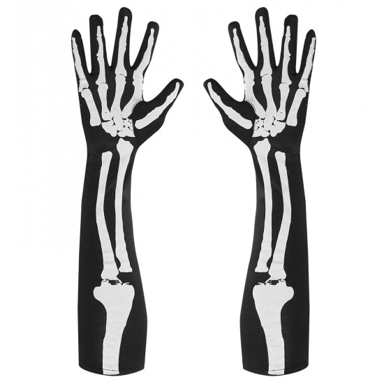 Γάντια Σκελετού 50cm πίσω μπρός Halloween