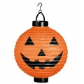 Φωτιστικό Κολοκύθα Halloween με 2 Led 20cm