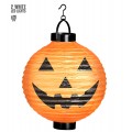 Φωτιστικό Κολοκύθα Halloween με 2 Led 20cm