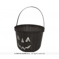 Καλαθάκι Halloween πλαστικό Μαύρο