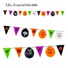 Γιρλάντα Halloween Σημαιάκια Μπαλόνια 3.60m