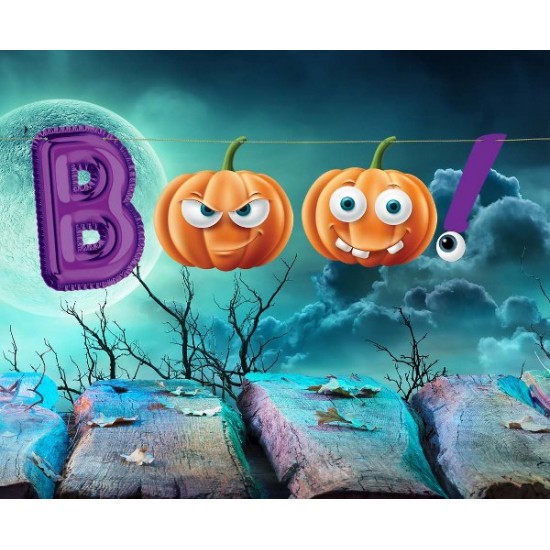 Γιρλάντα Halloween Boo 150cm