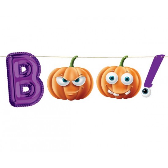 Γιρλάντα Halloween Boo 150cm