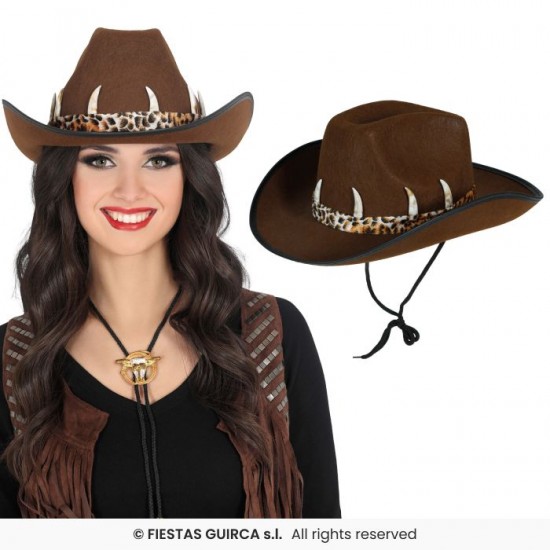 Καπέλο Αυστραλέζικο Κάου Μπόϋ Καφέ