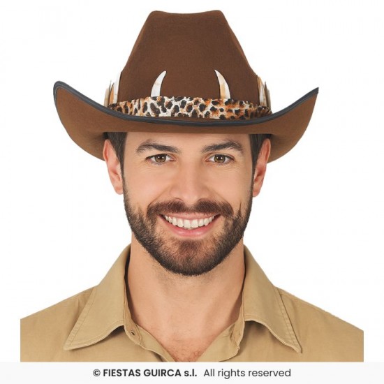 Καπέλο Αυστραλέζικο Κάου Μπόϋ Καφέ