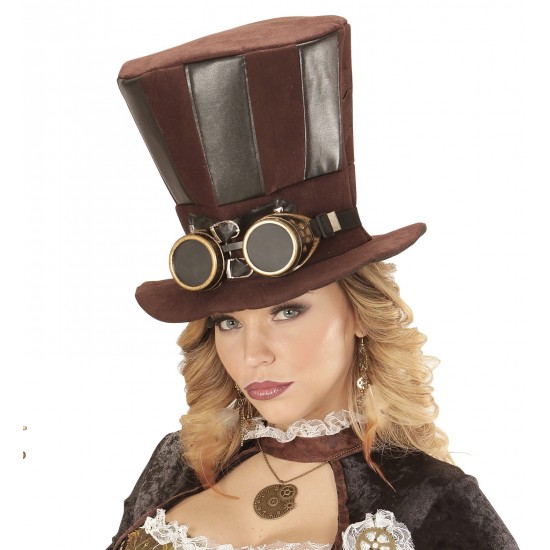 Καπέλο Steampunk με Γυαλιά