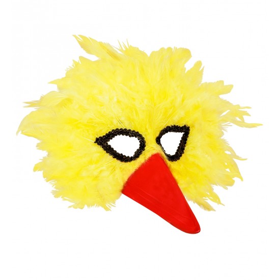 Μάσκα Κίτρινο Πουλί με Φτερά