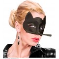 Μάσκα Μαύρη γάτας με μουστάκια