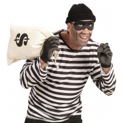 Μάσκα Ματιών μαύρη υφασμάτινη