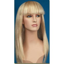Περούκα Ξανθιά Μακριά με Φράντζα