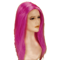 Περούκα Ροζ Μακριά Χωρίς Φράντζα