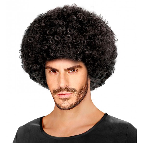 Περούκα Μαύρη Afro Unisex