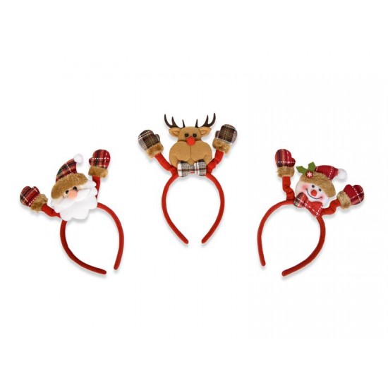 Χριστουγεννιάτικη Στέκα Φατσούλες χεράκι 3σχ