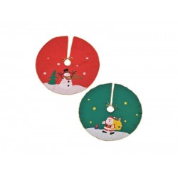 Ποδιά Δέντρου με σχέδια 2 χρώματα  Φ76cm