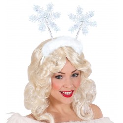 Στέκα Χιονονιφάδες με glitter