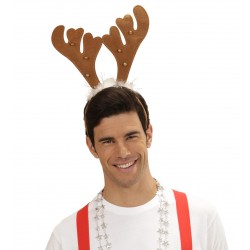 Στέκα Ταράνδου με κουδούνια καφέ