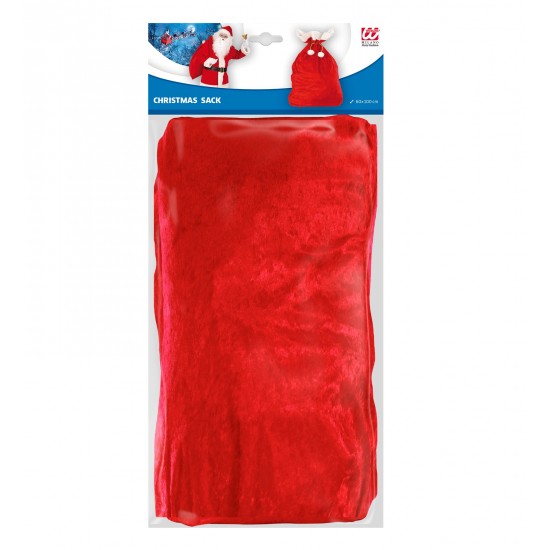 Σάκος Αγίου Βασίλη Βελουτέ Extra Large 60x100cm 