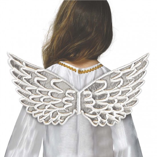 Φτερά Αγγέλου Ασημί 44cm