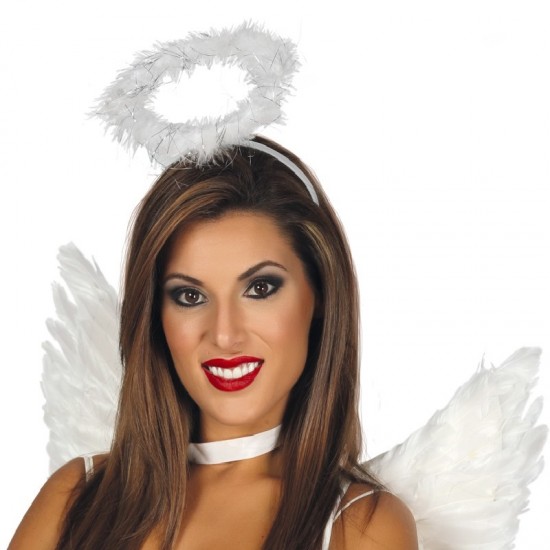 Φωτοστέφανο Λευκό Στέκα