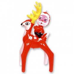 Ελάφι Άγιος φουσκωτό 66cm