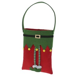 Χριστουγεννιάτικο Τσαντάκι Ξωτικό 19x25cm